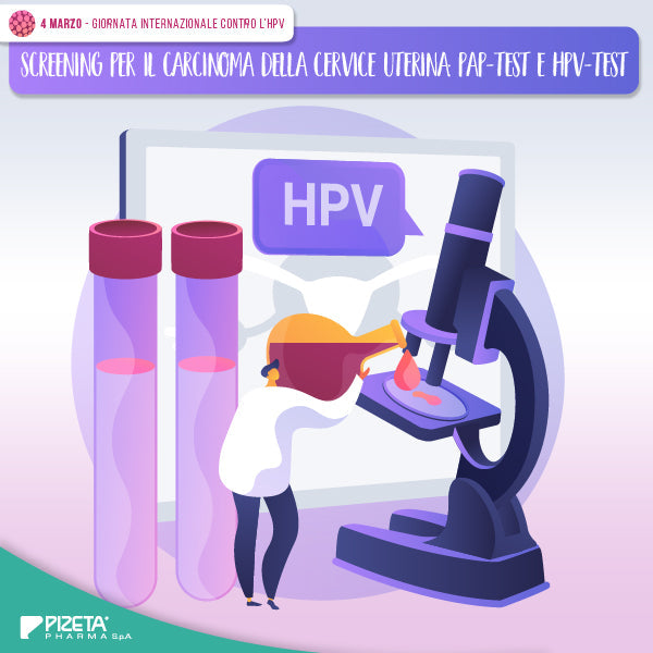 Screening per il carcinoma della cervice uterina: Pap-test e HPV-test
