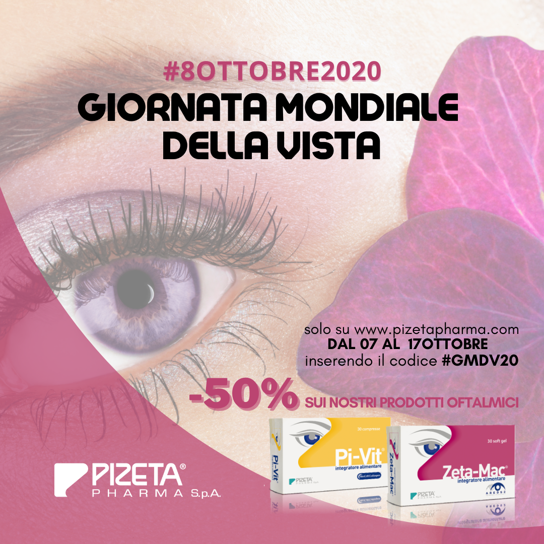 8 OTTOBRE 2020:GIORNATA MONDIALE DELLA VISTA